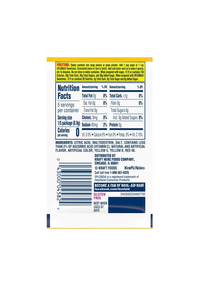 Kool-Aid Peach Mango Drink Mix - Image 2